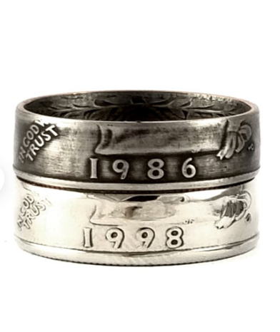 United States Quarter Coin Ring