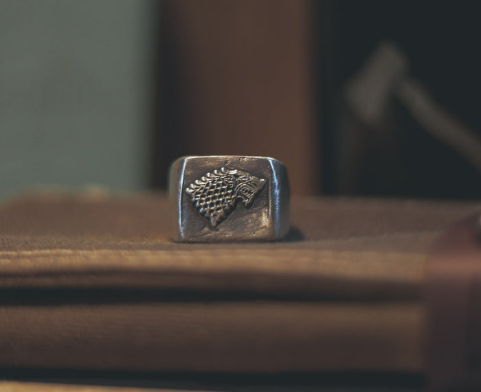 House Stark Dire Wolf Ring