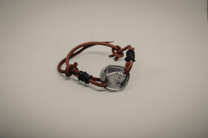 Stark House Leather Bracelet